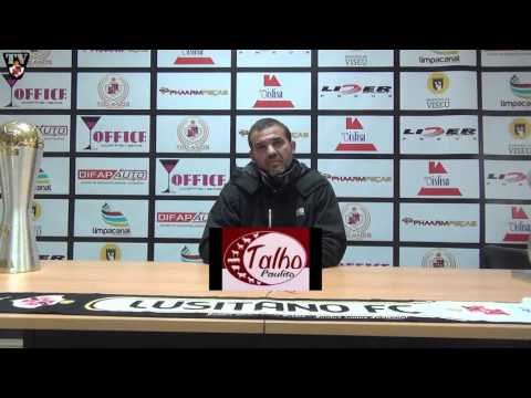 Conferência de Imprensa CARLOS SANTOS | Final Jogo Lusitano FC X SC Bustelo