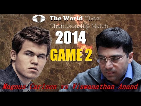 Partite Commentate di Scacchi 130 - Carlsen vs Anand 2 - Il Cannone di Magnus - FWCM 2014 [C65]