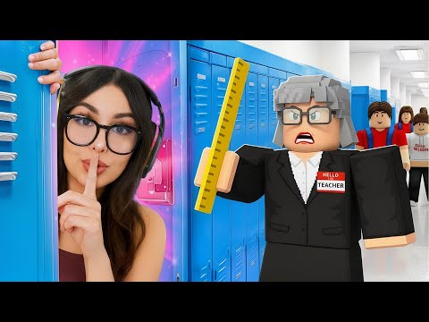 I was LATE To SCHOOL in Roblox...