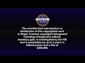 Canadian Warning Attention Screen FBI Anti Piracy Warning Screen AKA DVD 2011 2012