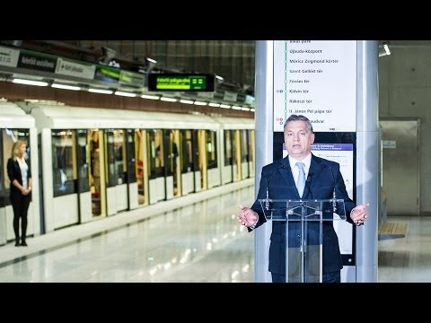 Az összefogás eredménye a metró átadása