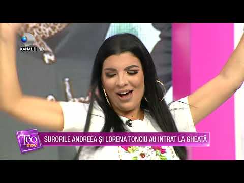 Teo Show (06.07.2021) - Sisters Andreea and Lorena Tonciu took to the ice! "I started crying"