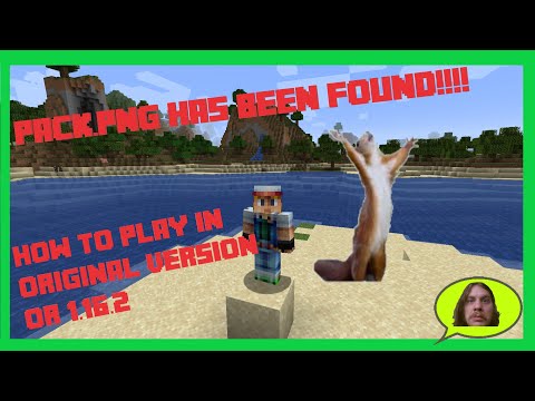 How to play the PACK.PNG world seed singleplayer!!! (also how to optionally upgrade to new versions)