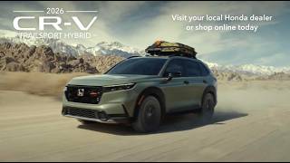 2026 CR-V, Passport, Pilot and Ridgeline | Paved by Determination