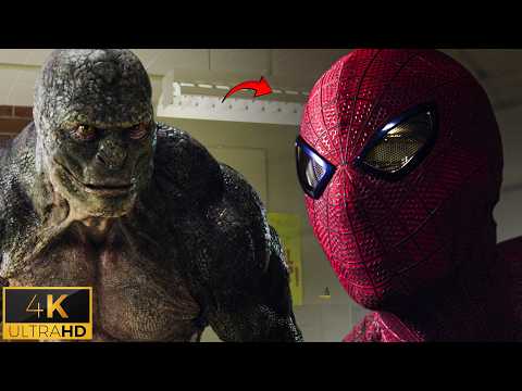 Spider-Man vs Lizard – Full Fight Scene | The Amazing Spider-Man (2012) 4K Scene