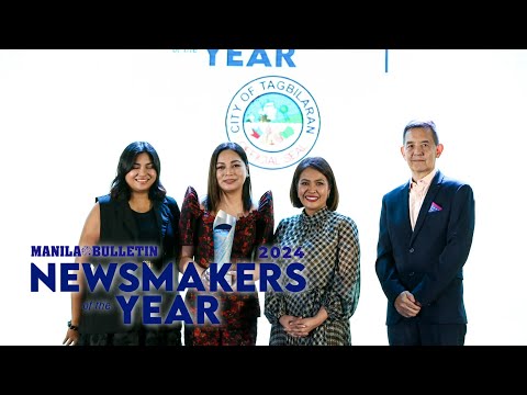 Tagbilaran City receives Manila Bulletin's Newsmakers of the Year award