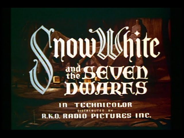 Snow White and the Seven Dwarfs - 1937 Theatrical Trailer
