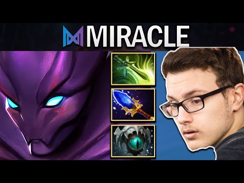 Spectre Dota 2 7.32 Gameplay Nigma.Miracle with 23 Kills and Butterfly - Aghanims - Lima Major