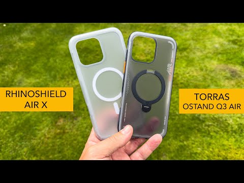 Rhinoshield AirX vs Torras Ostand Q3 Air – Best iPhone 16 Pro Case?