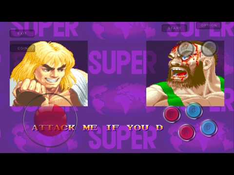 Hyper Street Fighter 2 The Anniversary Edition Ken vs Zangief (ARCADE ANDROID)