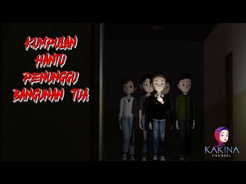 Kompilasi Horror KAKINA Hantu Penunggu Bangunan Tua dan Museum