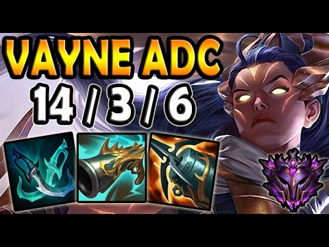 Vayne vs Kaisa ADC - EUW Master 11.9 ✅