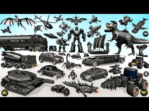 Dino robot transform car game | Android Ios Gameplay
