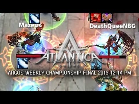 Argos Weekly 2013.12.14 PM Final: Mazeus vs. DeathQueeNBG - Atlantica Online