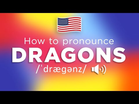 How To Pronounce Dragons (100% NATIVE!!)
