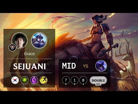 Sejuani Mid vs Ryze - KR Challenger Patch 9.22
