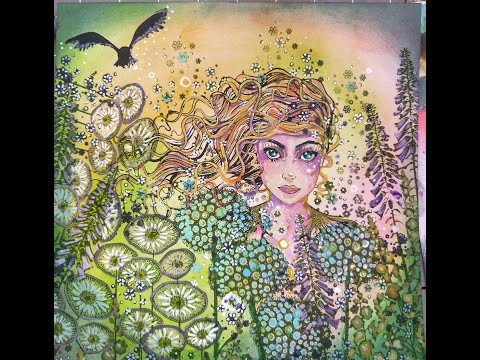 Astrid in the Magical Fairy Garden by Emma-Jo - A Lavinia Stamps Tutorial