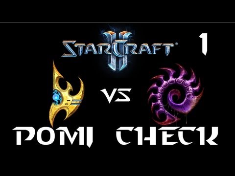 StarCraft 2 - Pomi [P] vs Check [Z] G1 (Commentary)