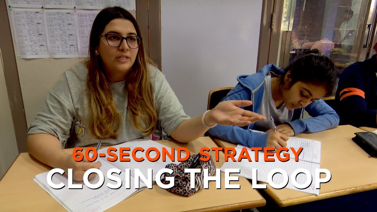 60-Second Strategy: Closing The Loop