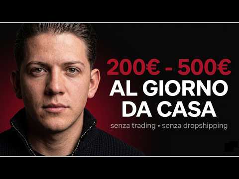 Come fare 200-500€ al giorno da casa