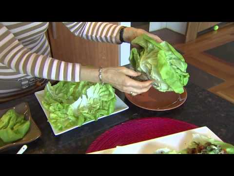 How to make Asian lettuce wraps