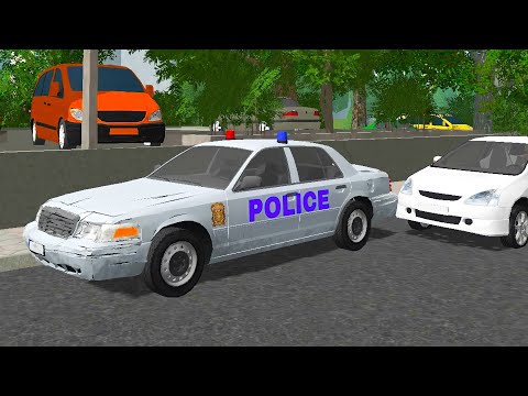 Police Patrol Simulator - Patrolling A Big City - New Simulation Games 2021 - Android Gameplay #2