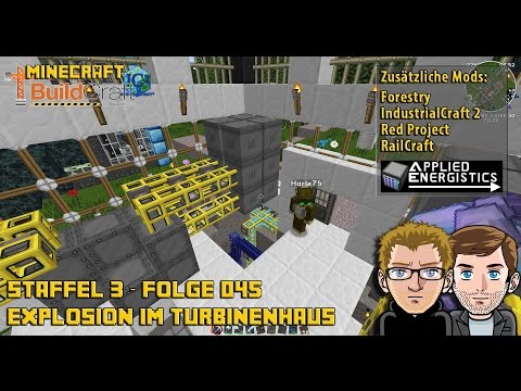 Let´s Play Buildcraft [HD+] S03E045 - Explosion im Turbinenhaus