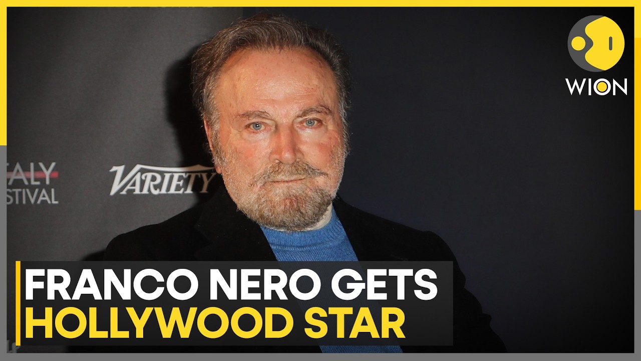 Franco Nero Receives Star on Hollywood Walk of Fame | WION News