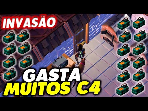 VEJA O RESULTADO DE GASTA MUITOS C4 NA INVASÃO - Last Day On Earth