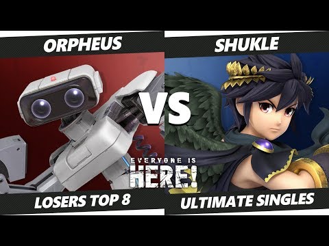 Smash Ultimate Tournament - Orpheus (Rob)  Vs. Shukle (Dark Pit) - Everyone is Here 3 SSBU L Top 8