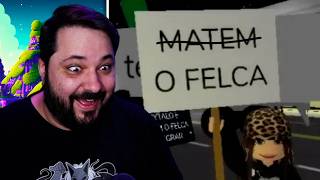O FELCA BANIU O CHAT DO ROBLOX A REBELIÃO COMEÇOU