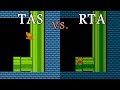 Super Mario Bros TAS Vs RTA Former World Record 4 55 913 By Kosmic