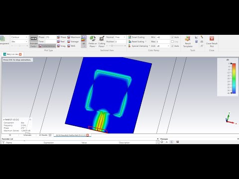 Simple steps to design Rectangular patch antenna using CST