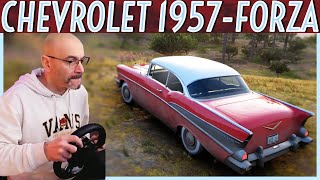 Au coeur du Mexique au volant de ma Chevrolet BEL AIR 1957 dans FORZA HORIZON 5
