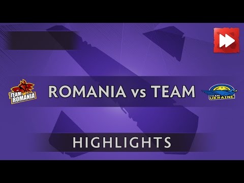 Romania vs Team Ukraine - World Electronic Sports Games International - Dota Highlights