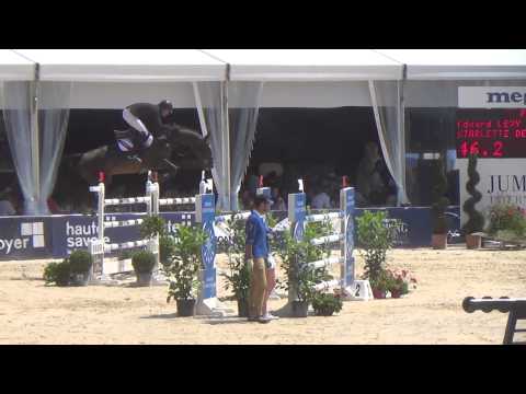 Edward Levy & Starlette de la Roque . 1m45 CSI*** Megève .