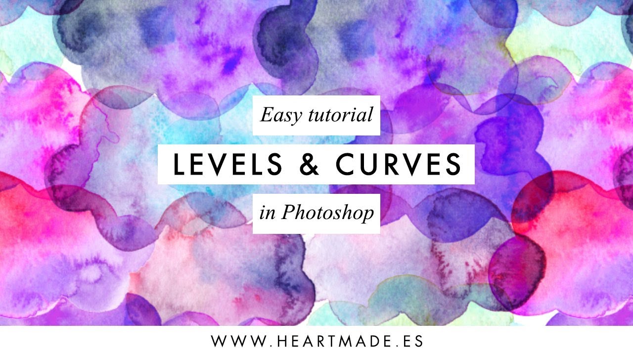 Easy levels and curves - Photoshop tutorial
