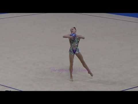 Sabina ASHIRBAYEVA (KAZ) ball - 2015 Stuttgart worlds Qualifs