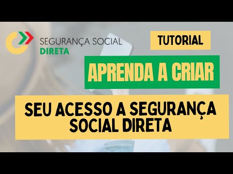 Como Criar seu Acesso a Segurança Social Direta? - Passo a Passo - NISS