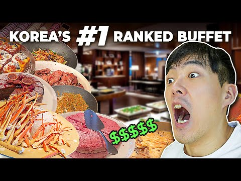 The #1 LUXURIOUS Buffet in Korea!? $120 Buffet Experience