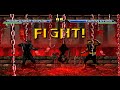 Noob Saibot Shinobi Vs Human Cyrax MORTAL KOMBAT CHAOTIC NEW ERA