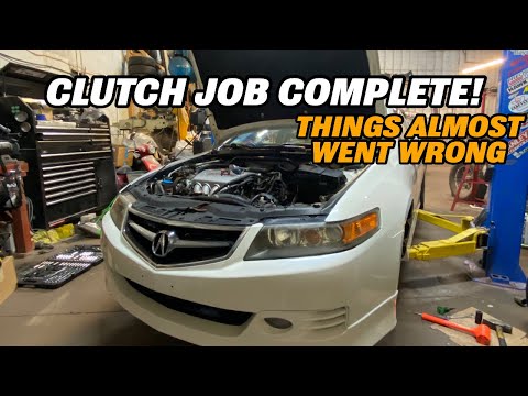 Acura TSX 2004-2008 Competition Clutch+Light FlyWheel Installed!