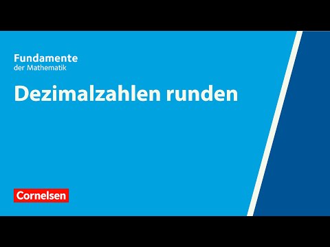 Dezimalzahlen runden | Fundamente der Mathematik | Erklärvideo