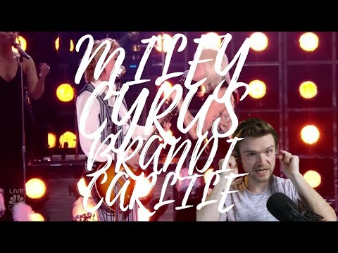 THE STORY / THE CLIMB - LIVE - MILEY CYRUS & BRANDI CARLILE - REACTION