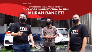#MainKeBengkel - Cuci Mobil Cuma 20 Ribu Di Bandar Pelumas Pedurenan, Murah Banget!