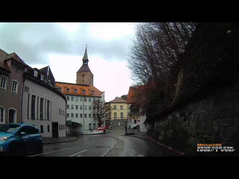 D: Große Kreisstadt Landsberg am Lech. Landkreis Landsberg am Lech. Ortsdurchfahrt. Dezember 2016