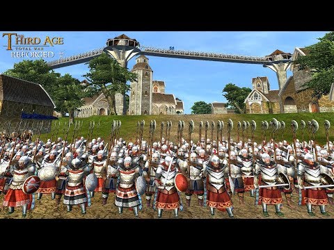 BORDER TOWN OF FORLINDON (Siege Battle) - Third Age: Total War (Reforged)