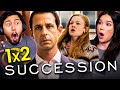 SUCCESSION 1x2 Reaction! | First Time Watch | Review & Discussion