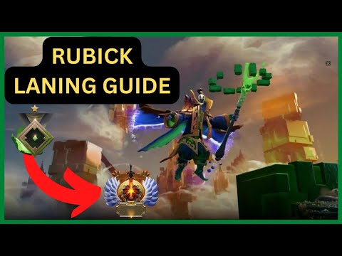 How to RANK UP with RUBICK -Dota 2 laning Guide