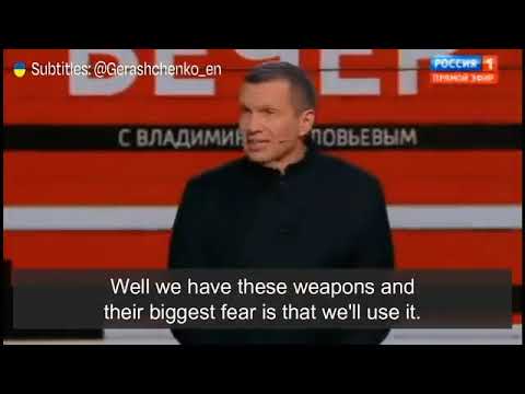 Nuclear Strike Threat Against #Poland and #Romania - Russian TV Vladmir Solovyov